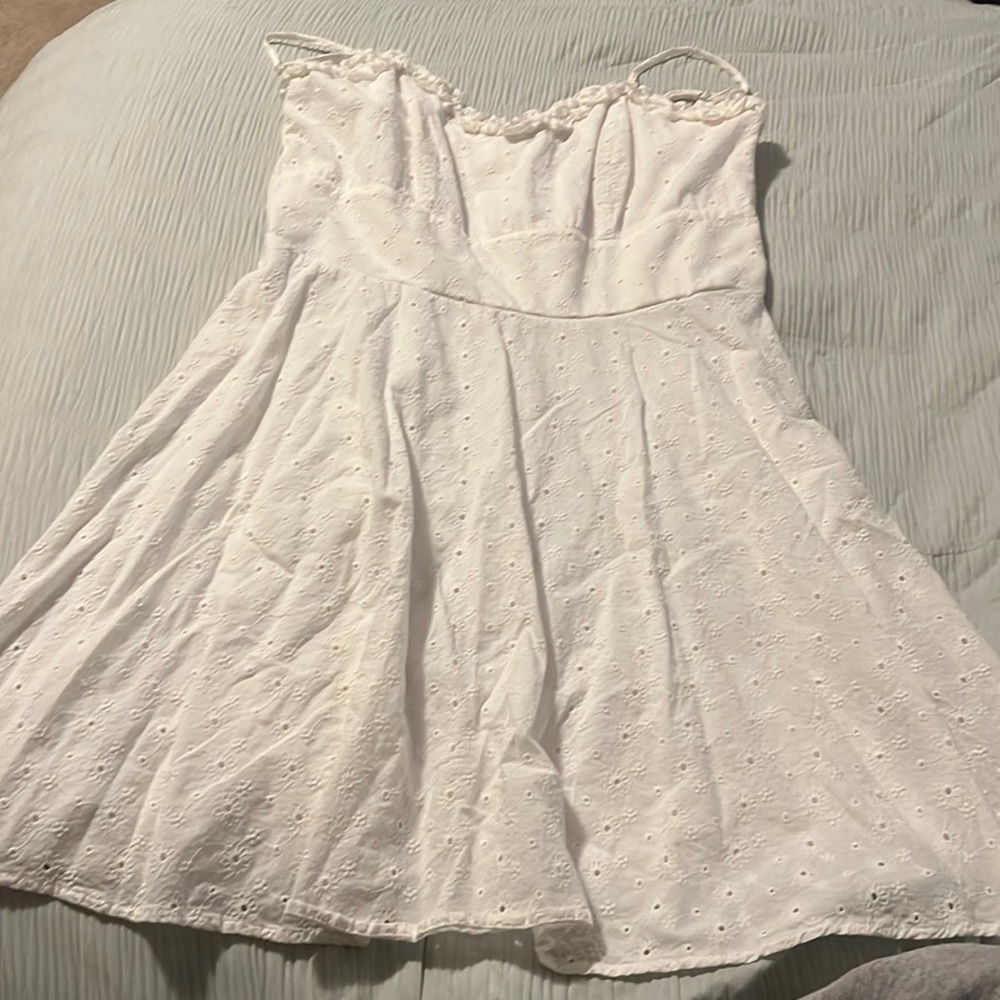 white dress